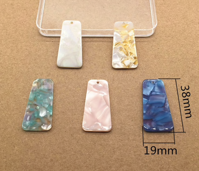 *PREORDER* Short Tropical Swirl Slabs: 25 Pairs