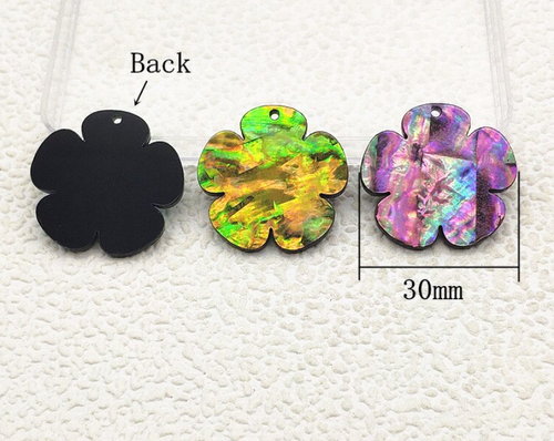 *PREORDER* 30mm Abalone Floral Centerpieces: 15 Pairs