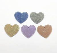 PREORDER Large Heart Shimmer Slabs: 50 Pairs