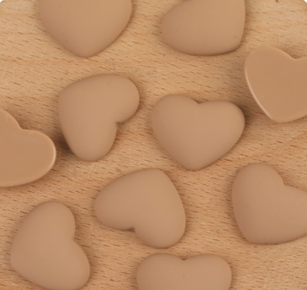 *PREORDER* 100 Pair Bulk Pack: Matte Heart Centerpieces