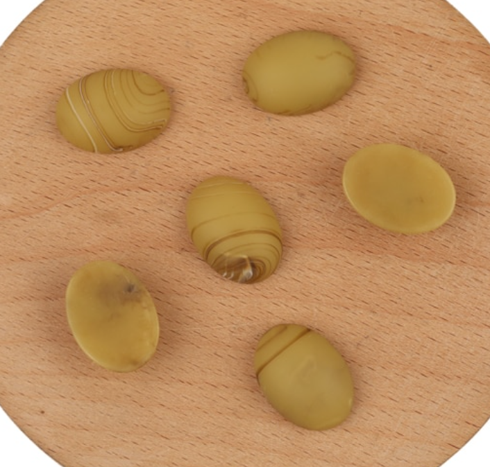 *PREORDER* Small Oval Matte Swirls Centerpeices: 100 Pairs