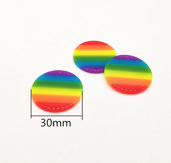 Round Rainbow Slabs 30mm