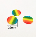 Round Rainbow Slabs 22mm