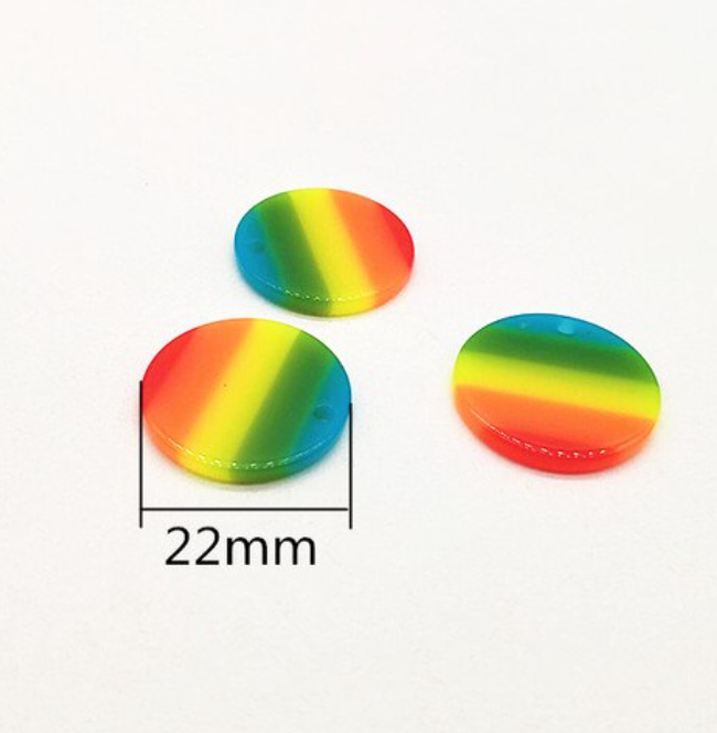 Round Rainbow Slabs 22mm
