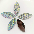 Clear AB Horseeye Centerpieces 50x20mm