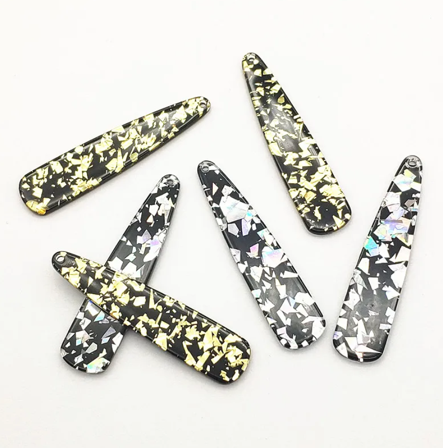 Long Chip Glitter Slabs