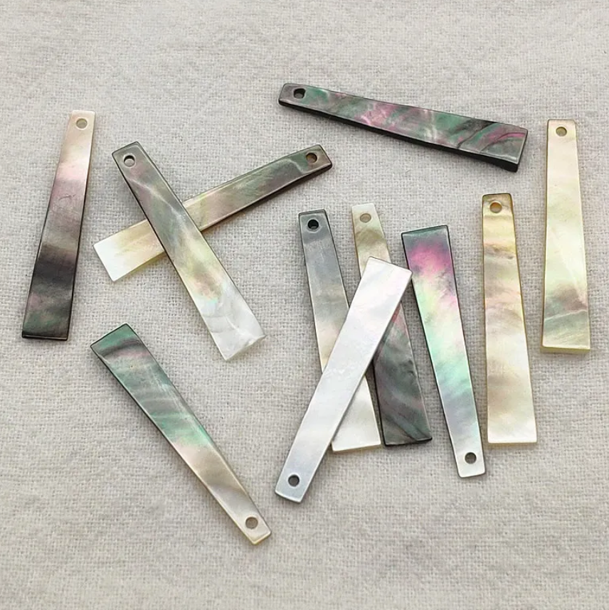 Skinny Brown/Grey Shell Slabs 30x6mm