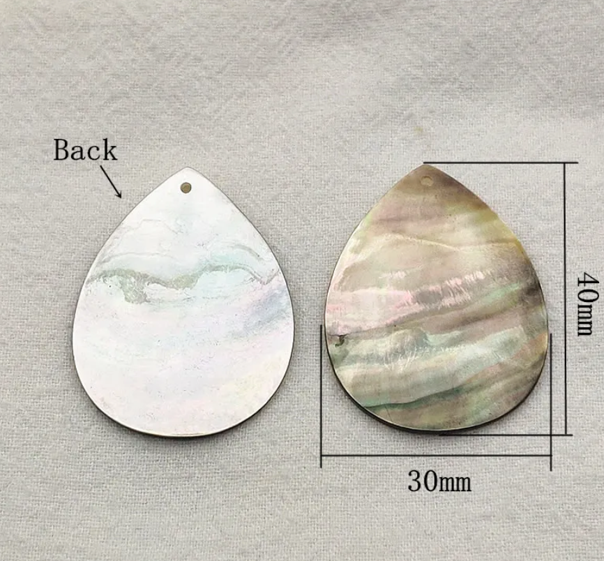 Teardrop Brown/Grey Shell Slabs