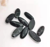 Mini Oval Faux Stone Cabochon 6x14mm