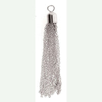 Silver Chain Tassels