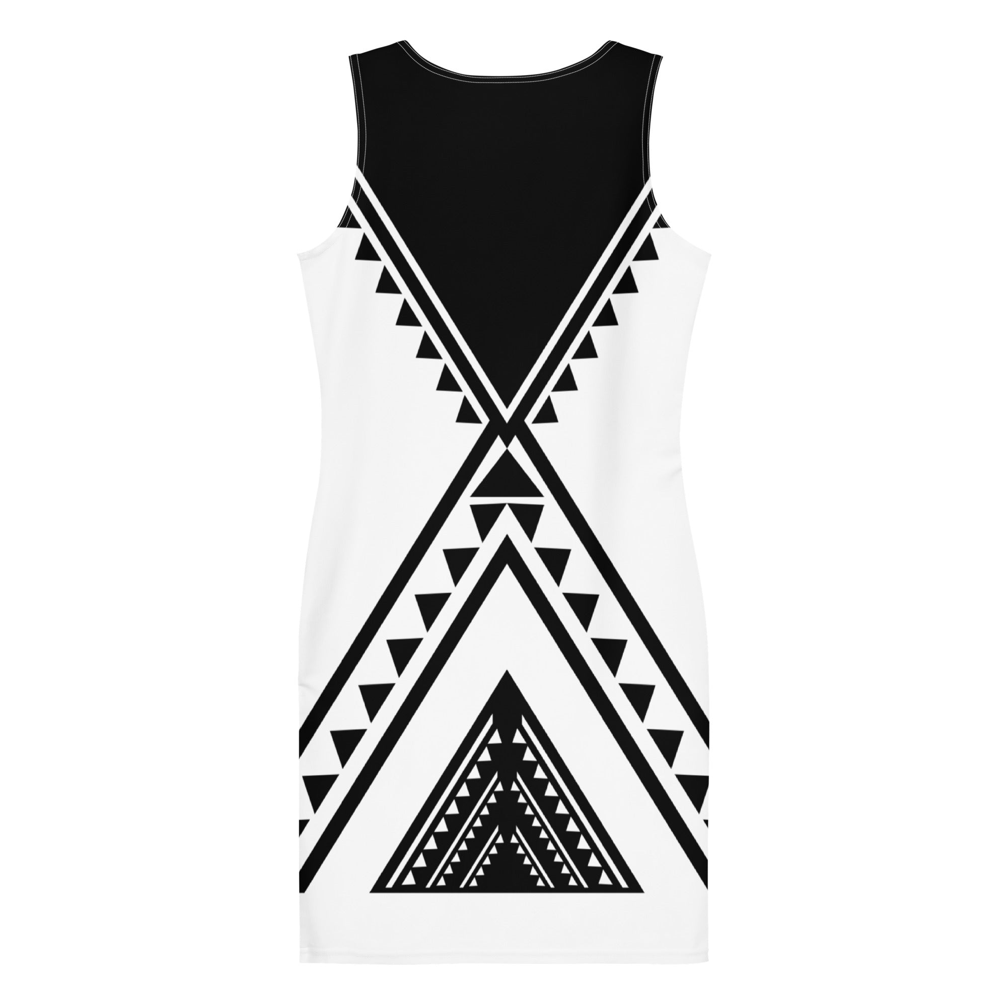 Native Print Sublimation Dress