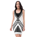 Native Print Sublimation Dress