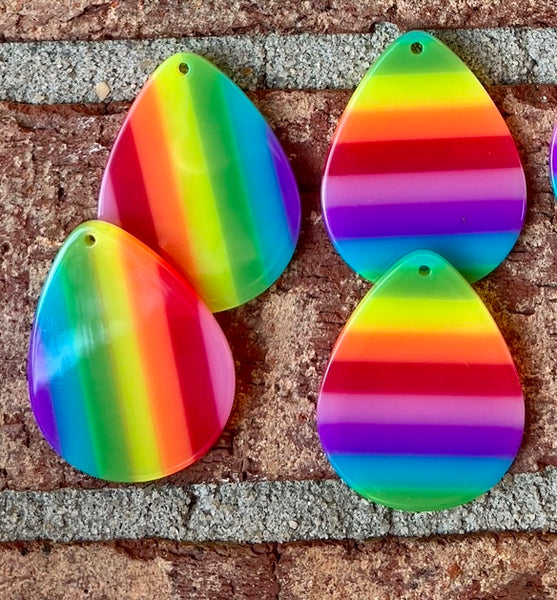 Teardrop Rainbow Slabs