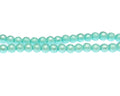 6mm Sea Foam Textured Glass Pearls