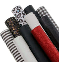 Red, Black, & White Backing Set
