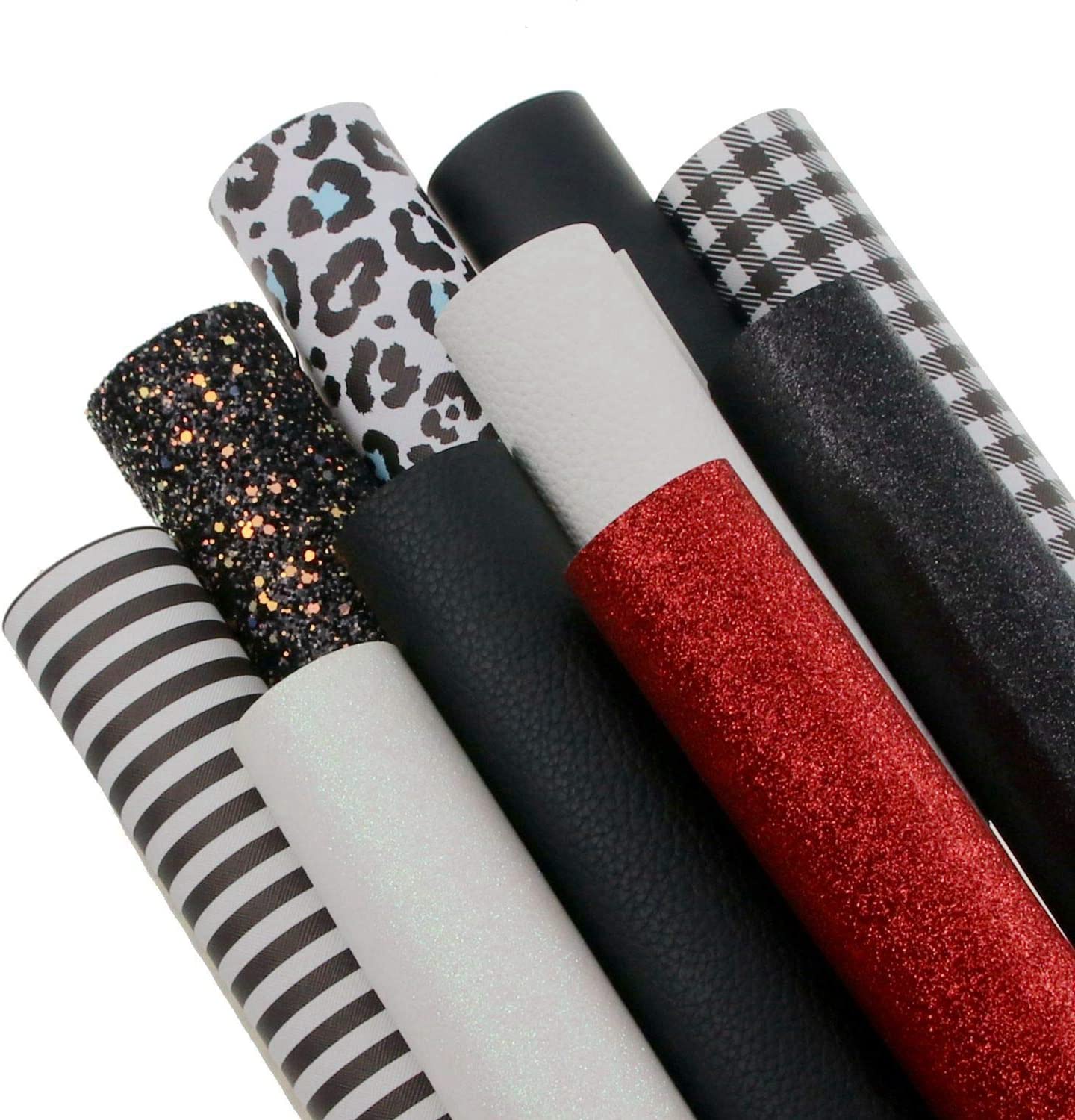Red, Black, & White Backing Set