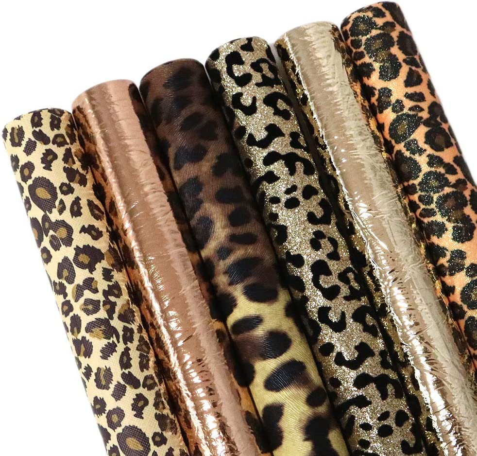 Leopard & Metallic Backing Set
