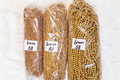 3-6mm Golden Beige Pearls 30" Strand #58