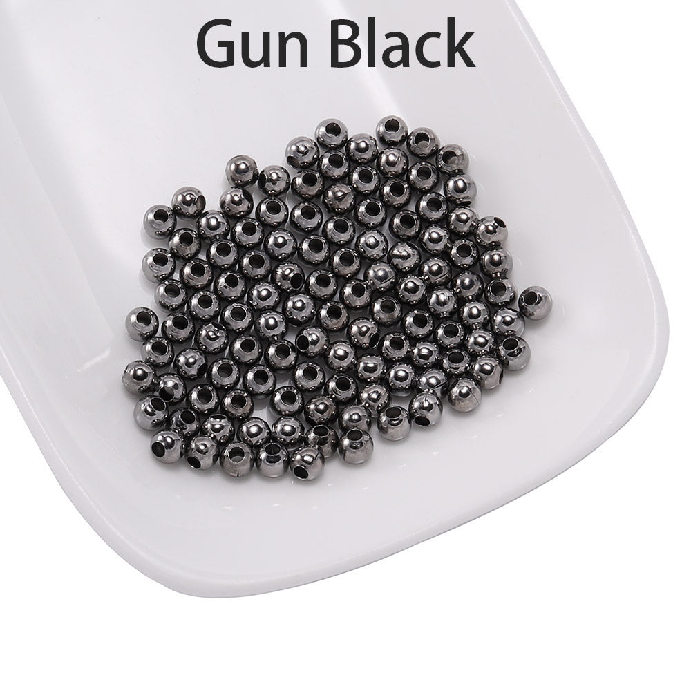 Gun Metal Beads