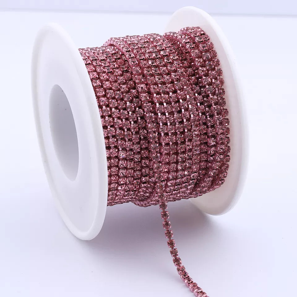 All Light Bronze Purple SS8 Banding 1 Yard