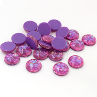 Iridescent Foil 12mm Round Centerpieces