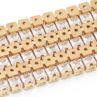 KC Gold Square Zircon Banding