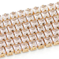 KC Gold Square Zircon Banding