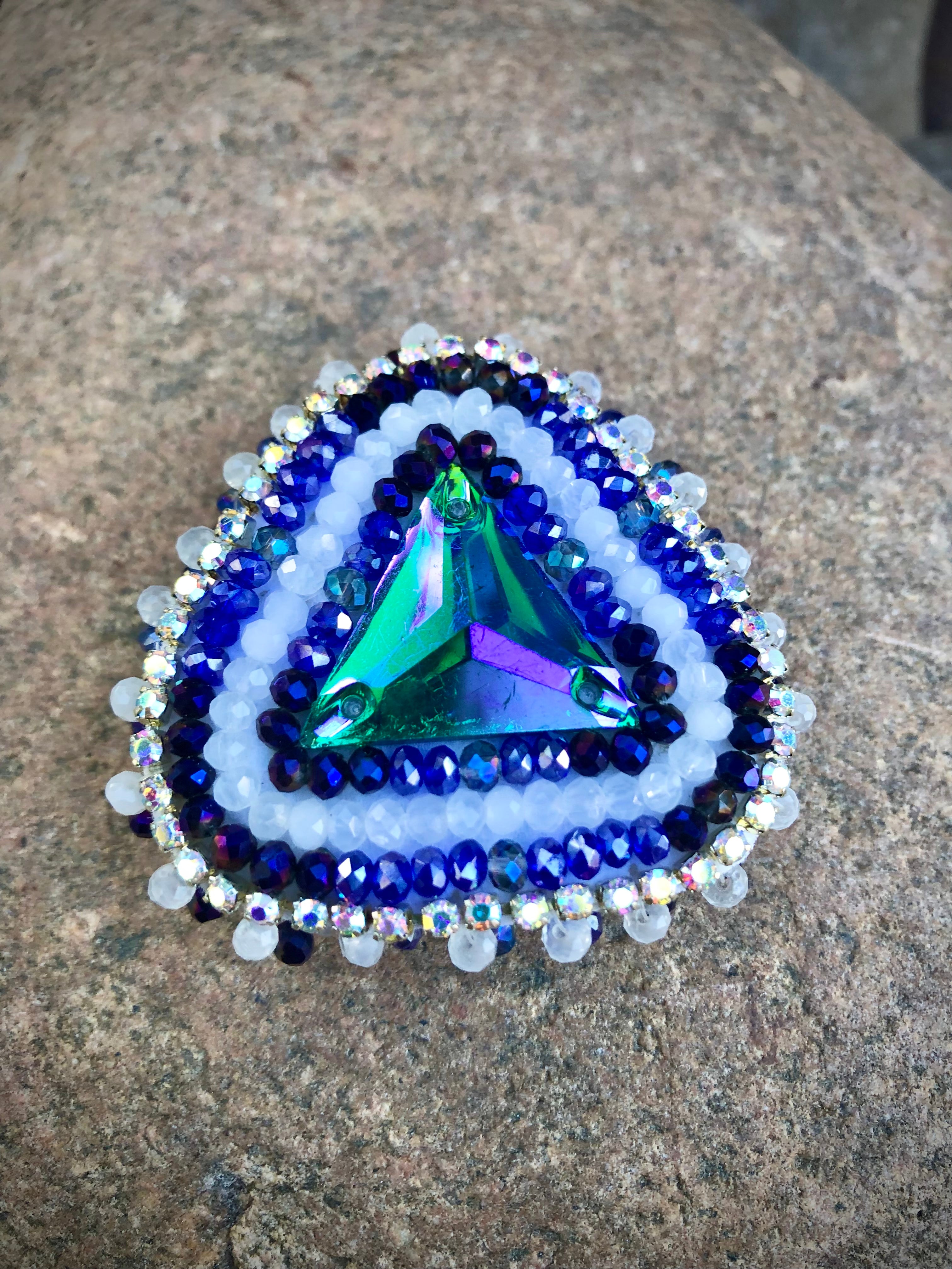 Blue Triangle Phone Grip