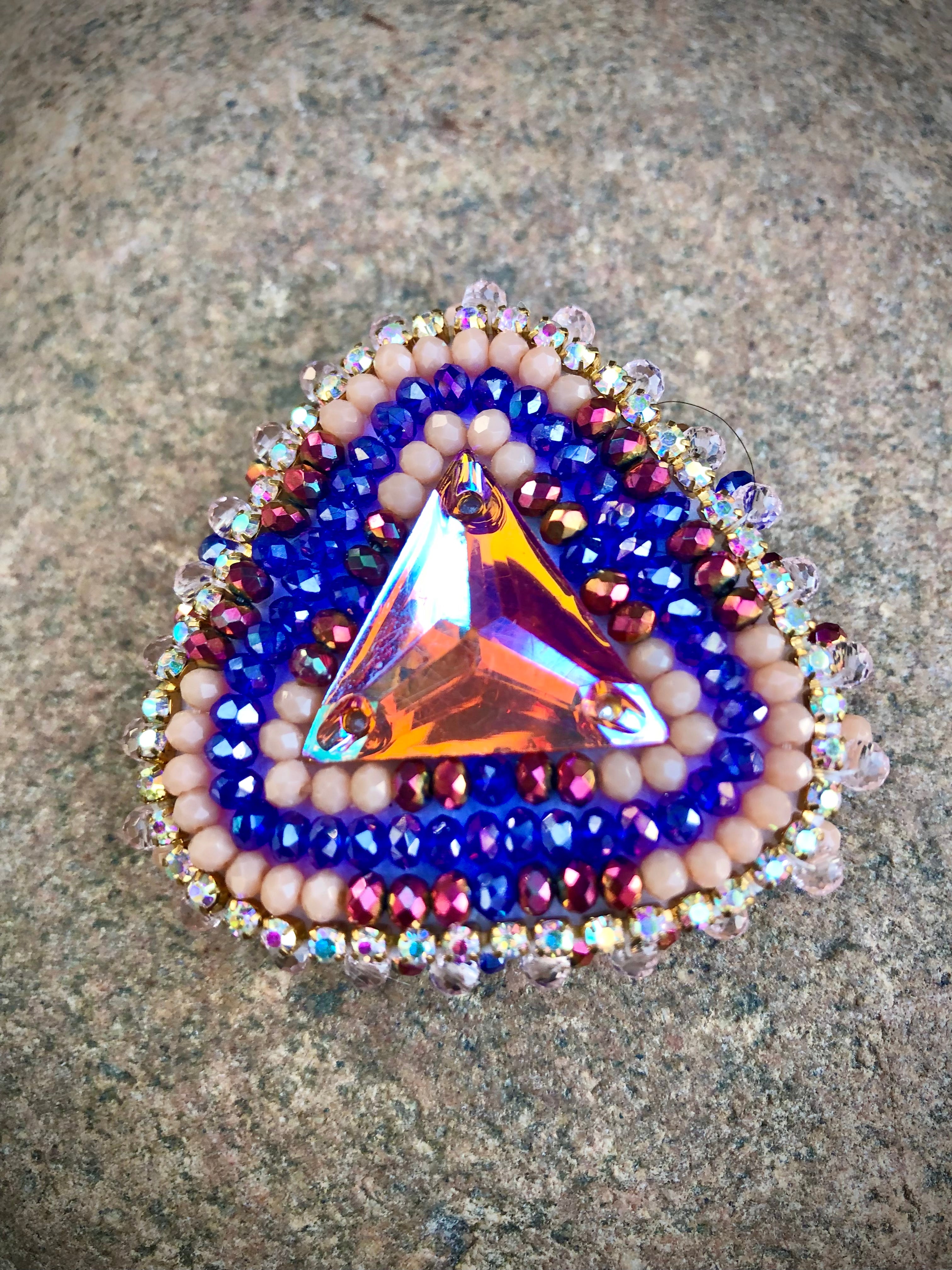 Pink & Purple Triangle Phone Grip