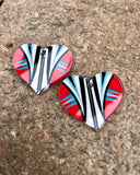 Red Heart Inlay Style Slabs