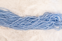 Baby Blue 3mm Rondelle Beads #115 Discount Pack