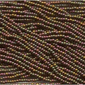 11/0 Czech Preciosa Seed Beads Half Hank: Dark Bronze