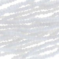 11/0 Czech Preciosa Seed Beads Half Hank: Chalk Matte