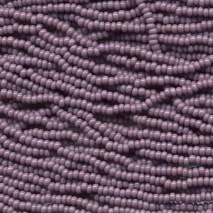 11/0 Czech Preciosa Seed Beads Half Hank: Light Purple