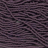 11/0 Czech Preciosa Seed Beads Half Hank: Purple