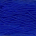 11/0 Czech Preciosa Seed Beads Half Hank: Sapphire
