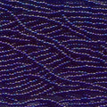 11/0 Czech Preciosa Seed Beads Half Hank: Dark Sapphire AB