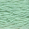 11/0 Czech Preciosa Seed Beads Half Hank: Light Green Ceylon