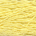 11/0 Czech Preciosa Seed Beads Half Hank: Yellow Ceylon