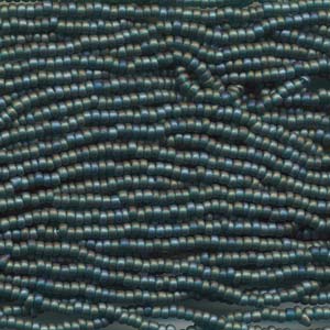 11/0 Czech Preciosa Seed Beads Half Hank: Emerald Matte AB
