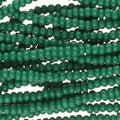 11/0 Czech Preciosa Seed Beads Half Hank: Forest Green OP