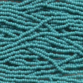 11/0 Czech Preciosa Seed Beads Half Hank: Green Turquoise