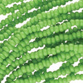 11/0 Czech Preciosa Seed Beads Half Hank: Light Green OP