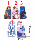 Short Mixed Color Slabs
