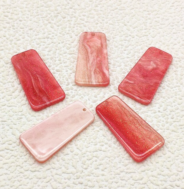 Short Glitter Swirl Slabs