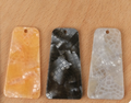 Snakeskin Print Short Slabs: Yellow Available Only