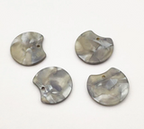 Grey Shimmer Semi-Circle Centerpieces 27mm