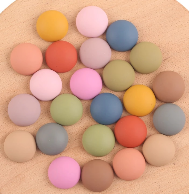 Matte Round Centerpieces 18mm