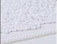 White Miyuki Seed Beads 11