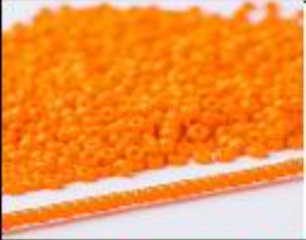 Orange Miyuki Seed Beads 11